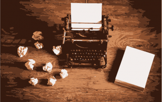 Content Marketing Typewriter
